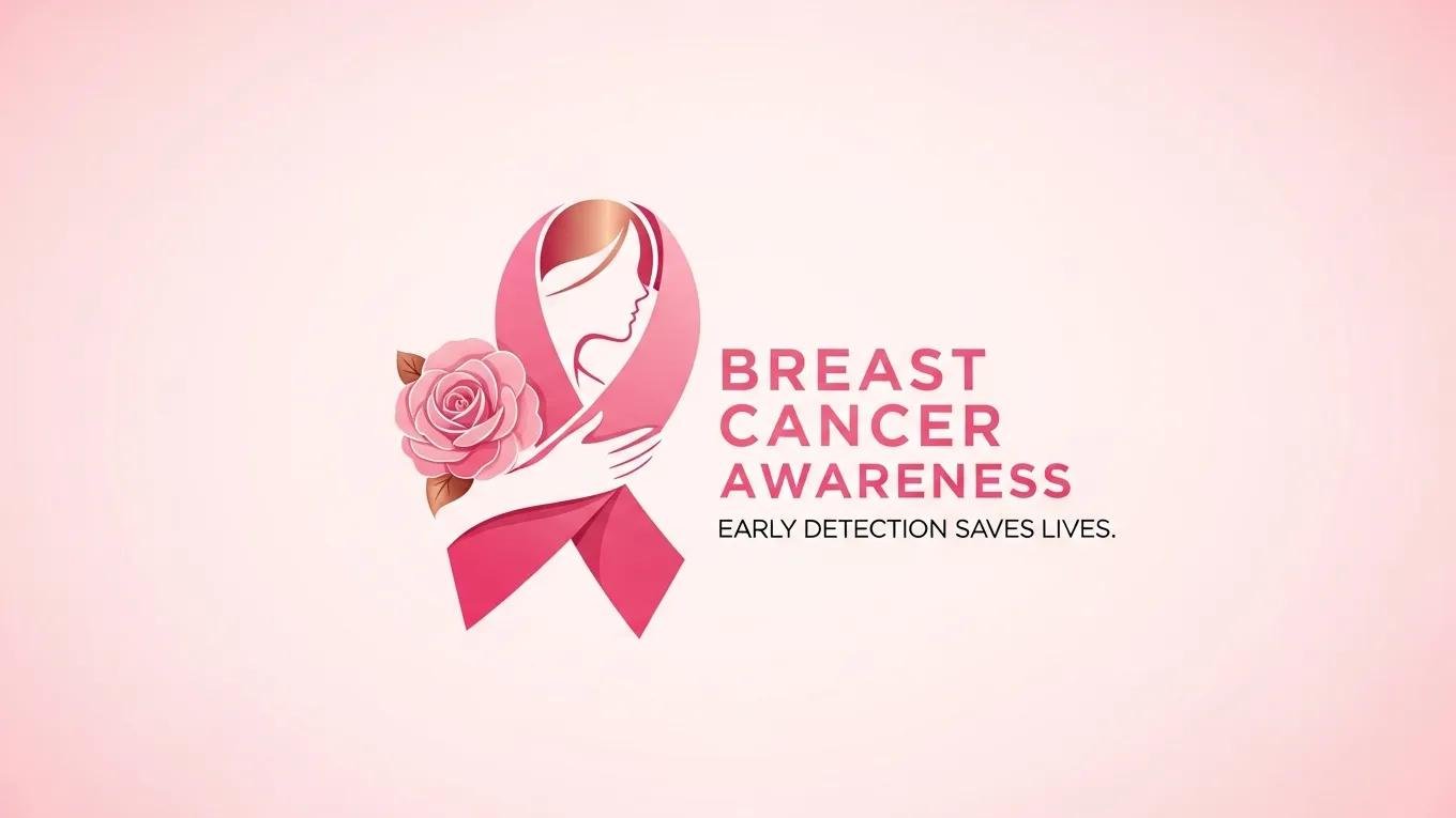 cool breast cancer awareness logo